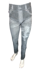 Chuns Girls’ Black/White Anime Leggings, OSFA