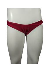 Diva General Collection Red Bikini Bottom – Small Size Women’s Swimwear, Polyamide Elasthan Blend