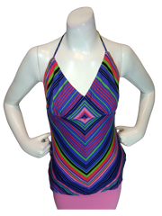 Diva General Collection Girls’ Multi Halter Top, Size Small