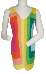 Minuet Women’s Multicolor Square Dress, Size Small