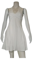 Minuet Women’s White Halter Dress, Size Small