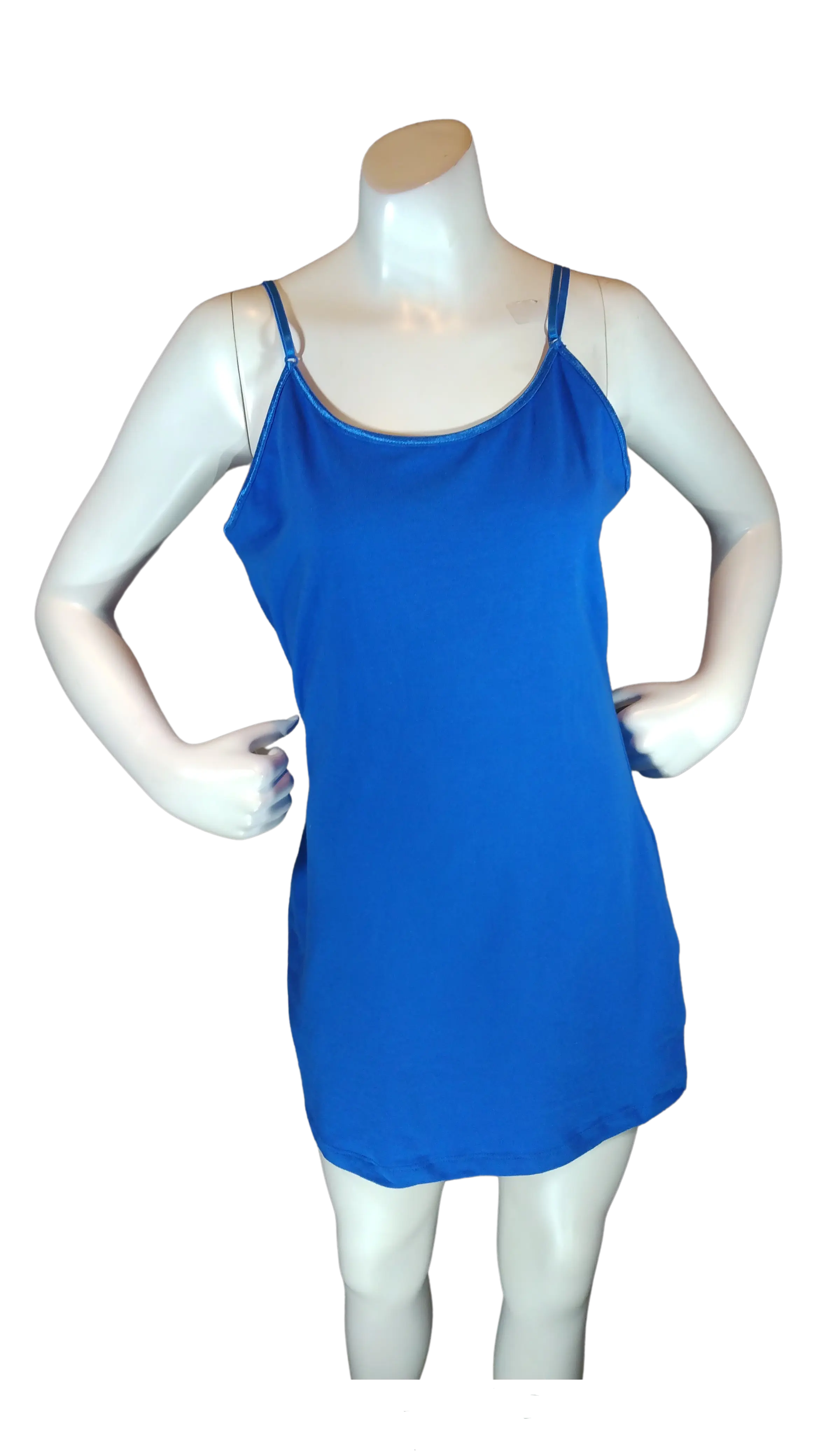 Diva General Collection Girls’ Blue Camisole Dress, Size Large