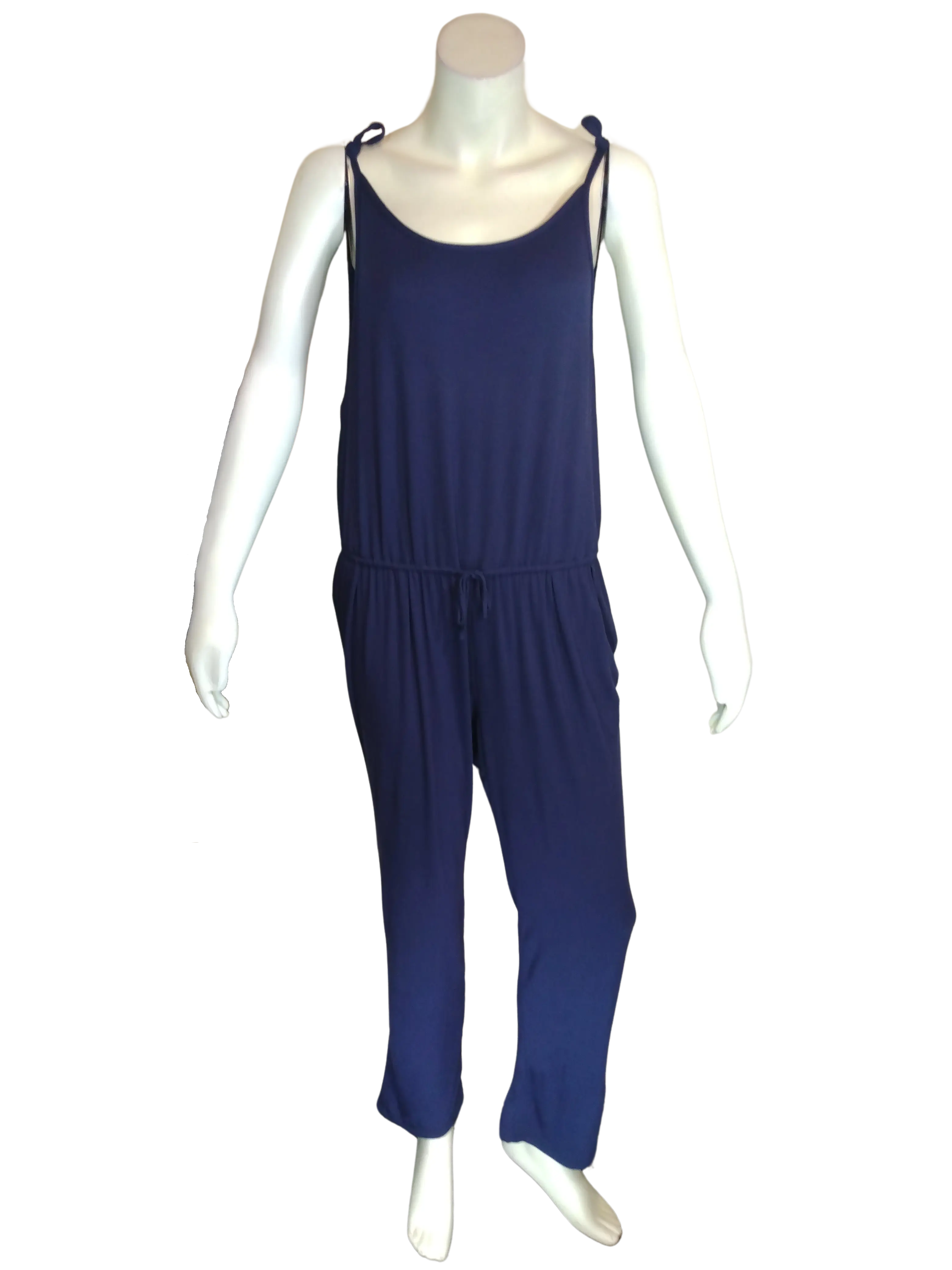 Love In Women’s Navy Jumpsuit, Size Large