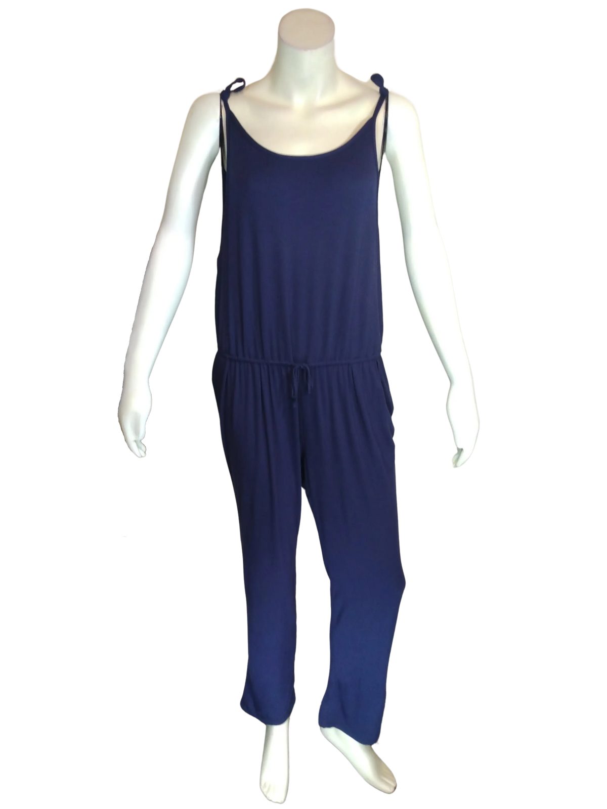 Love In Women’s Navy Jumpsuit, Size Large