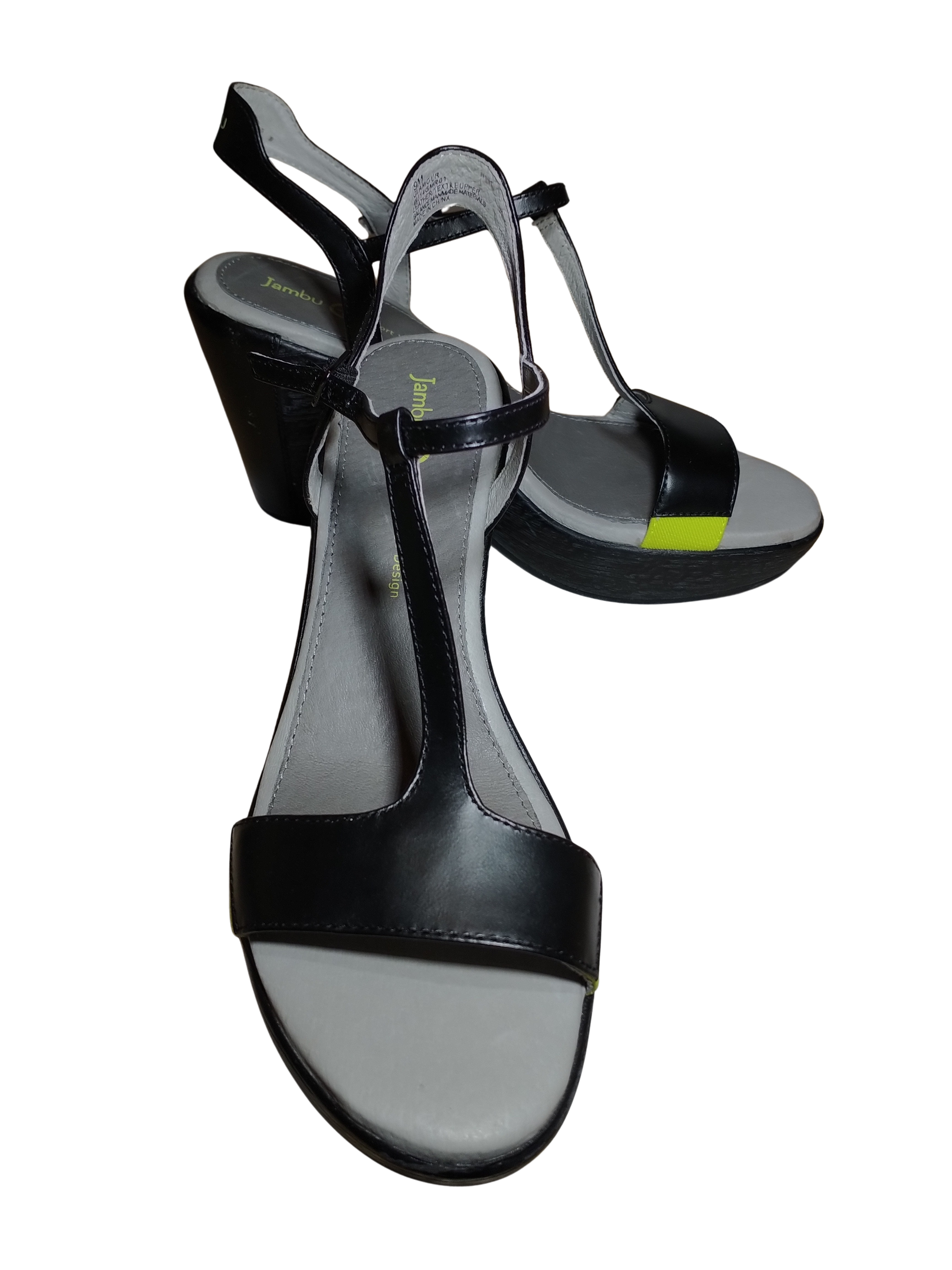 Jambu Glamour Black Sandal