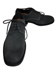 Hush Puppies Plane Oxford Charcoal Suede