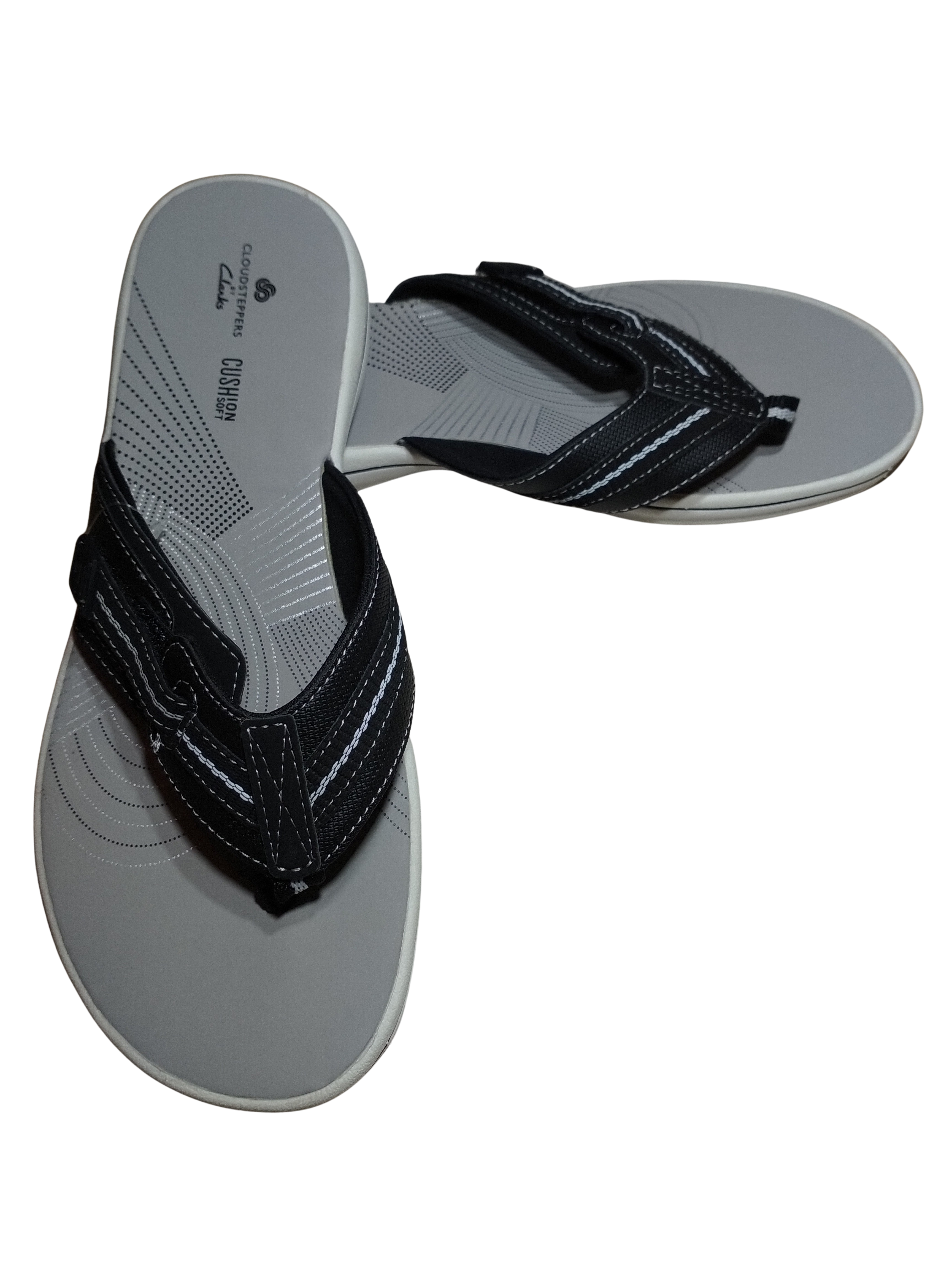 Clarks Women Cloudsteppers Slider Flip Flop Sandals