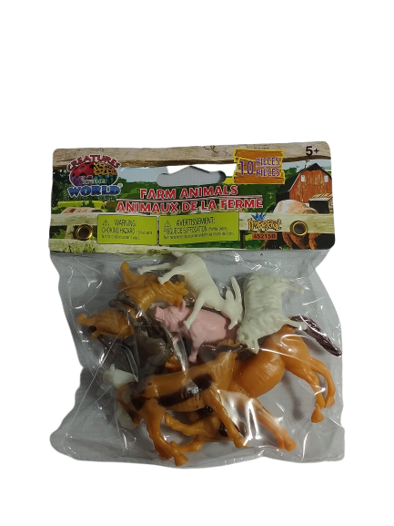 Creatures of the World Farm Animals (10 piece set)