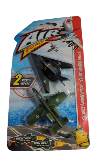 Air Force F117 Stealth and Fighter Jet Toys (2 piece set)
