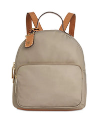 Tommy Hilfiger Julia Small Dome Backpack in Khaki with Gold Hardware