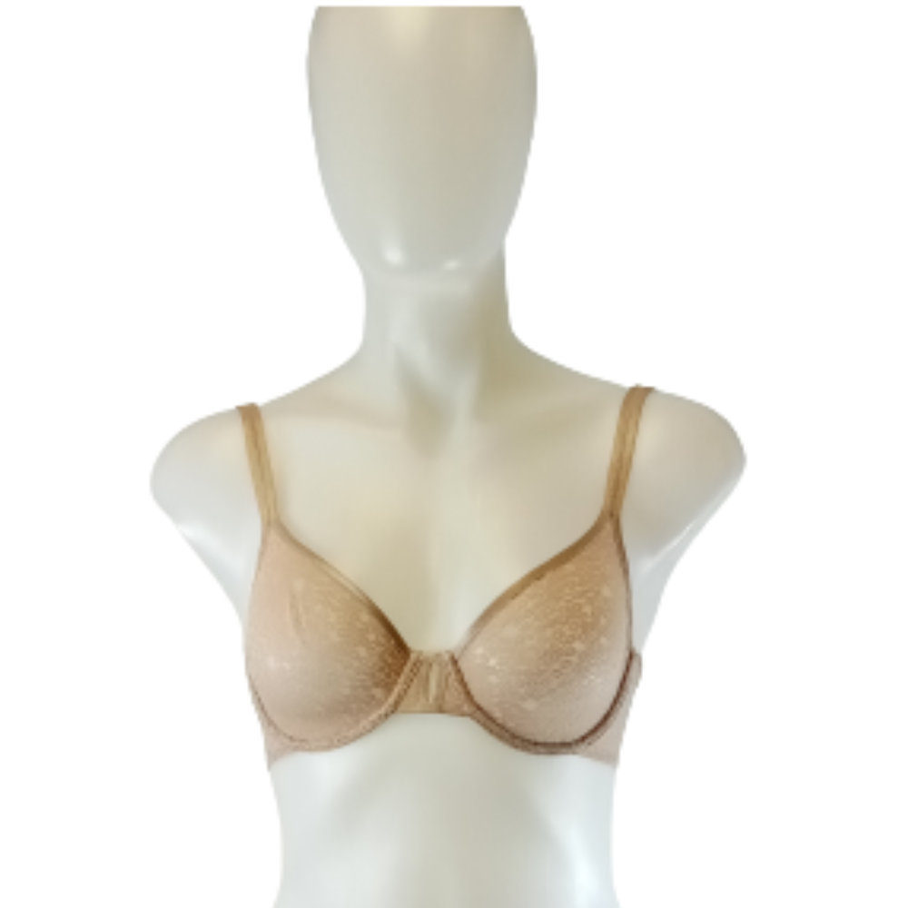 On Gossamer Mocha Lacey Bra