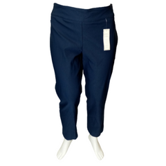 Charter Club Navy Slim Leg Pants