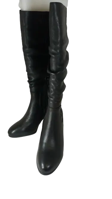 Vionic Black Lolita Boot Side Zipper