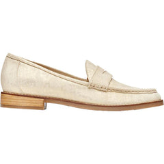 Vionic Light Gold Waverly Nubuck Loafers
