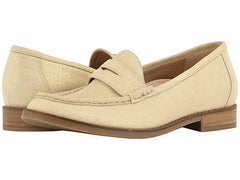 Vionic Light Gold Waverly Nubuck Loafers