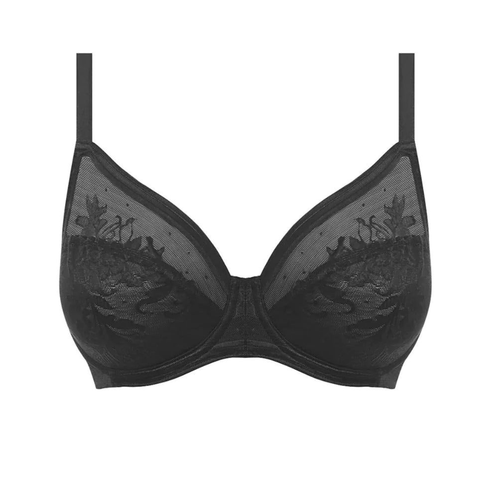 Wacoal Womens Net Effect Underwire Bra Black