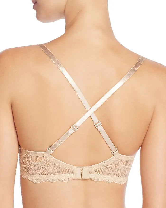 Calvin Klein Seductive Comfort Lace Demi Bra Idyllic Nude