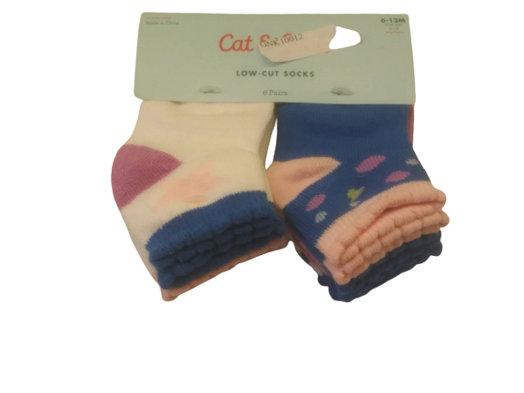 Cat and Jack girls ankle socks