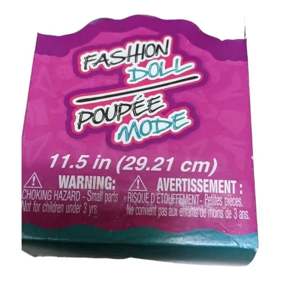 Fashion Doll Poupee Mode - Cheetah Print Dress