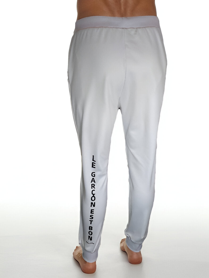 white sweatpants for men​