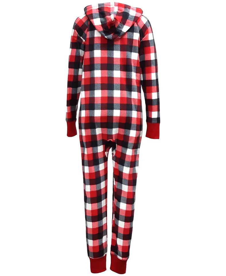 Family Pajamas 1 Piece Buffalo Check Pajama Trio Buffalo