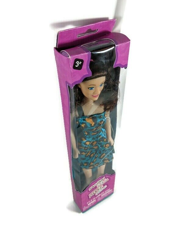 Fashion Doll Poupee Mode - Cheetah Print Dress