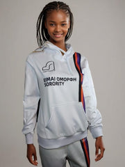 white hoodie female​