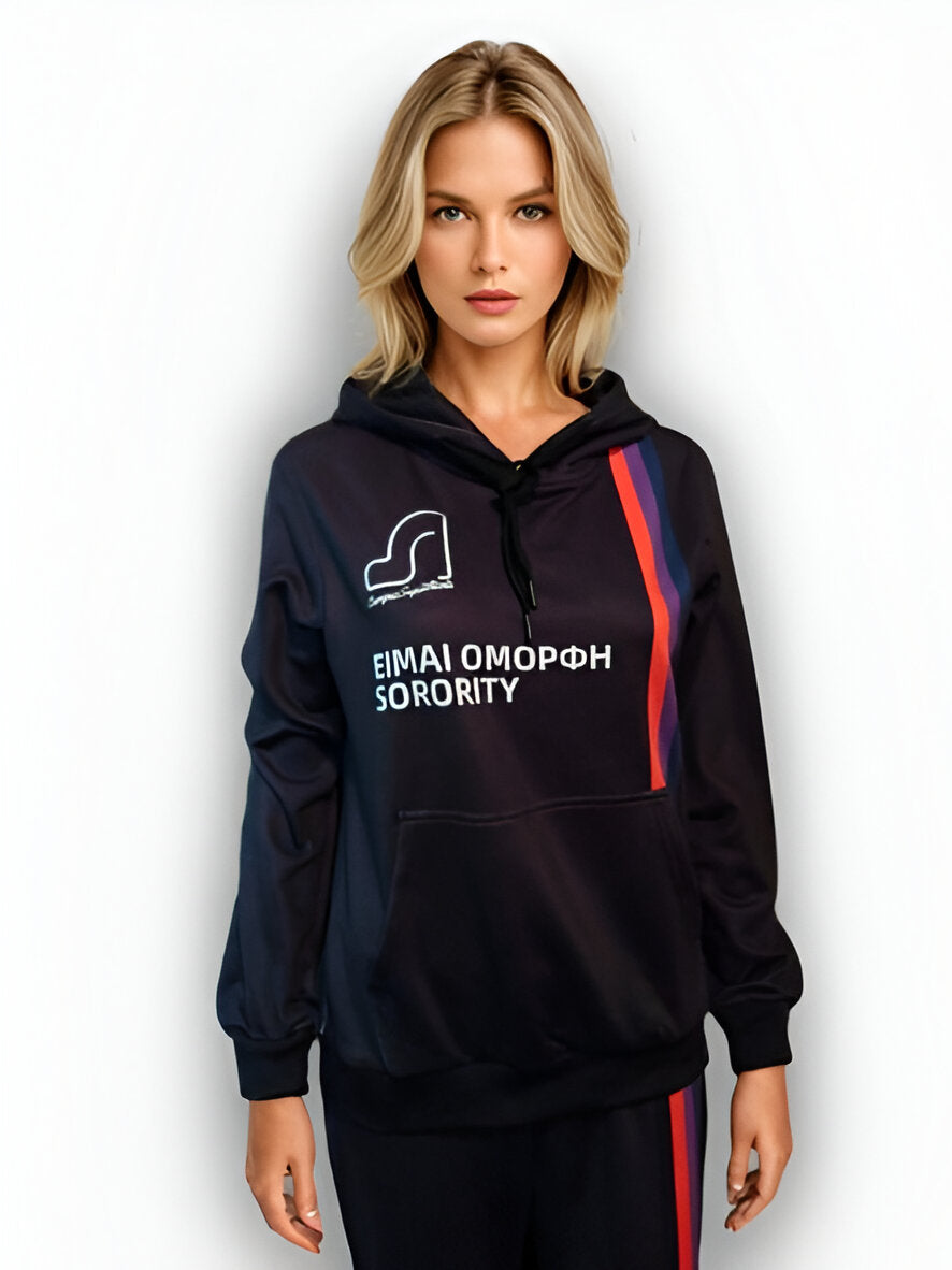 black hoodie female​