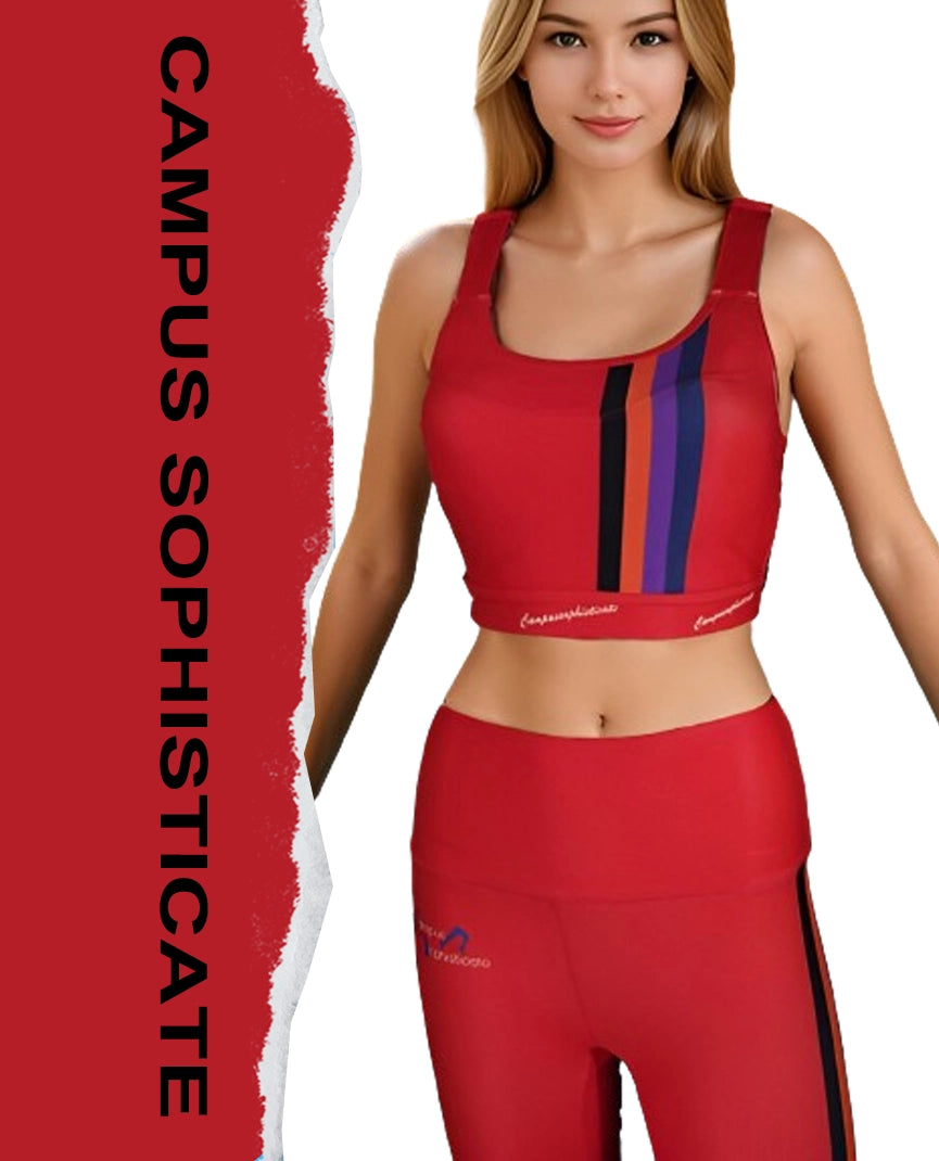 pink sports bra​