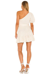 Lovers and Friends Sylvie Dress in White Sugar - size L
