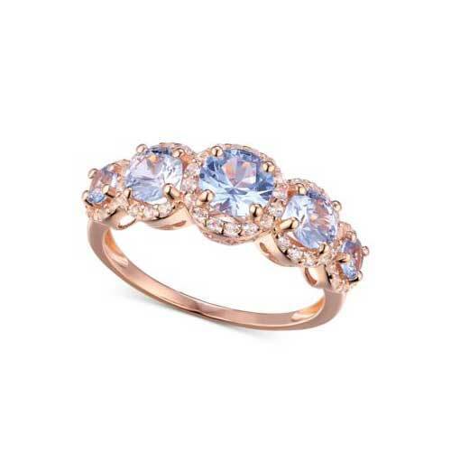 Macy's Cubic Zirconia March Stone Ring