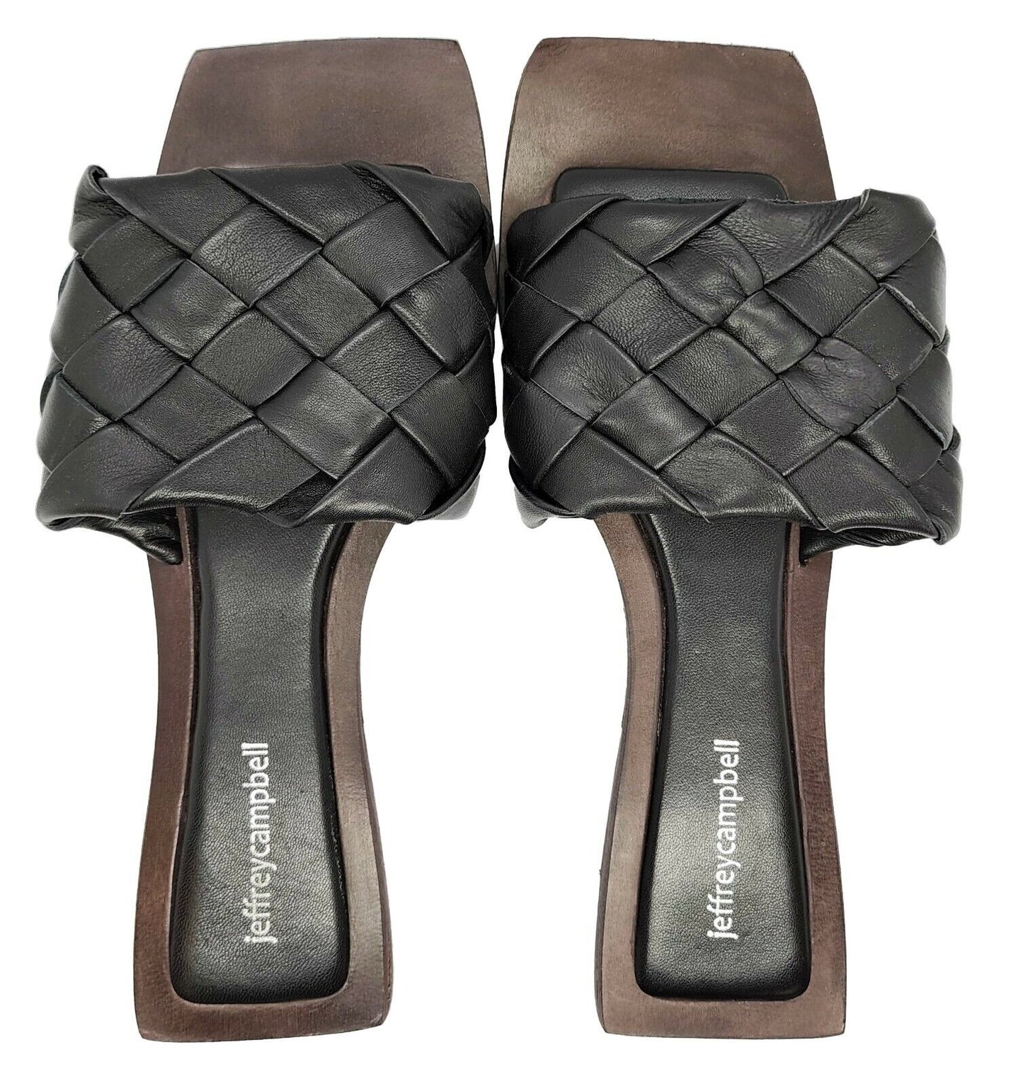 Jeffrey Campbell Costelo Sandals in Black - size 9