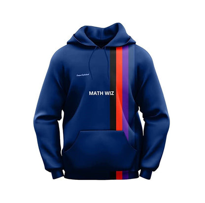blue hoodie on men​