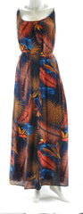 City Chic Trendy Plus Size Palm-Print Maxi Dress size 22W