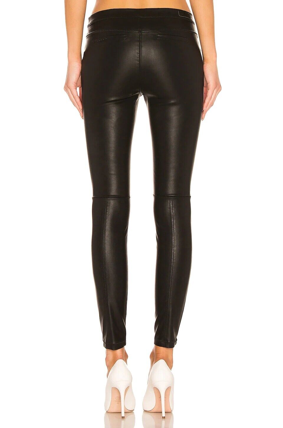 BLANKNYC Pussy Cat Vegan Leather Legging in Pussy Cat - size 26