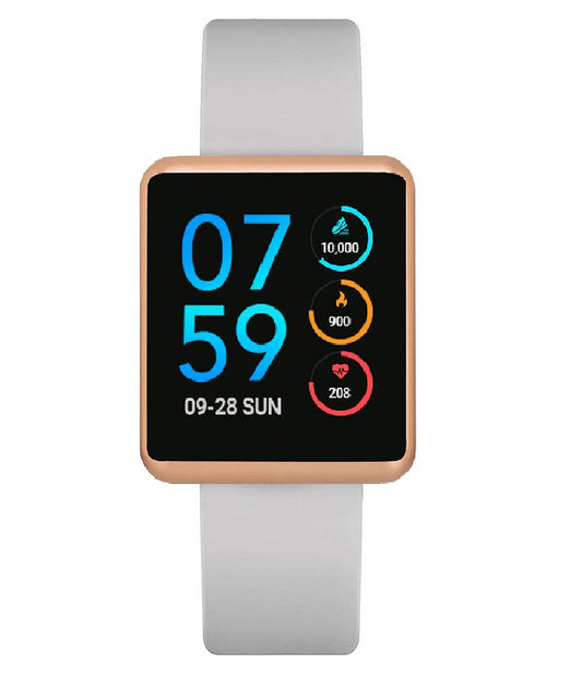 iTouch Unisex Air Grey Strap Smart Watch