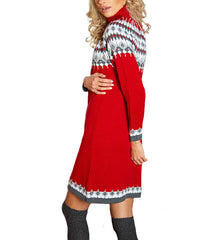 Fobya Diamond Holiday Sweater Dress size L/XL