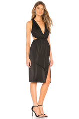 black midi dresses
