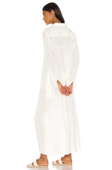 PQ Billie Button Down Dress in Water Lily - size XS/S