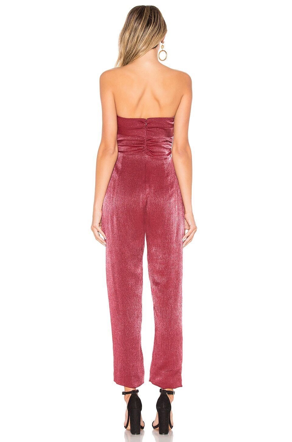 House of Harlow 1960 x REVOLVE Opal Jumpsuit in Raspberry Red