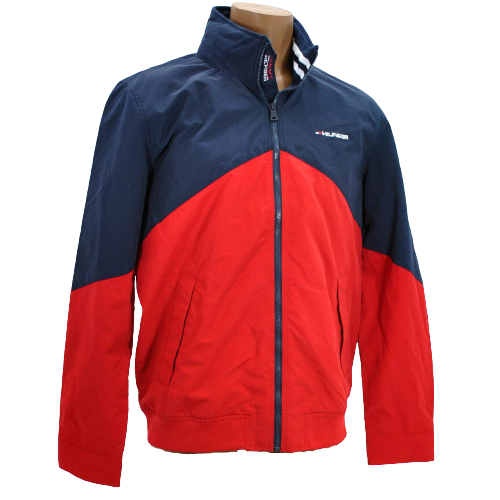 Tommy Hilfiger Red/Blue Fall Basic Jacket L