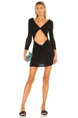 t shirt dress with cutouts