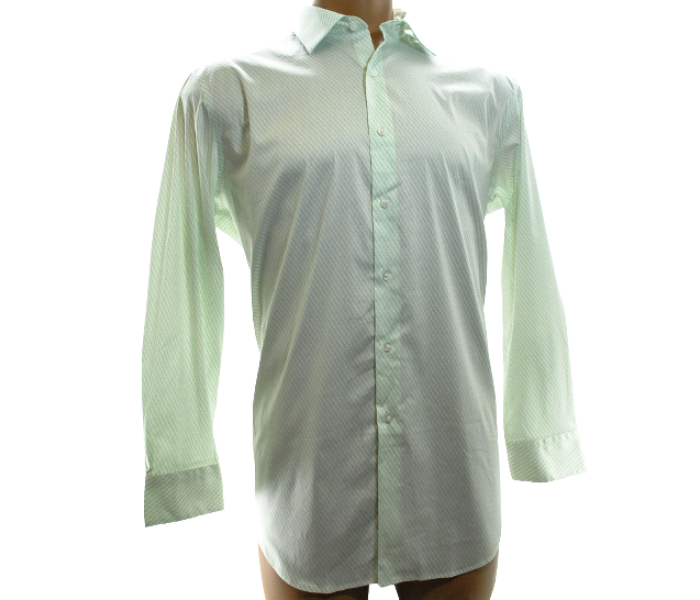 Alfani AlfaTech Slim Fit Geometric Pattern Shirt 16-16 1/2, 32/33