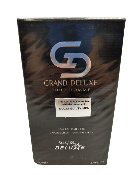 Grand Deluxe Pour Homme Eau de Toilette Spray by Shirley May Deluxe