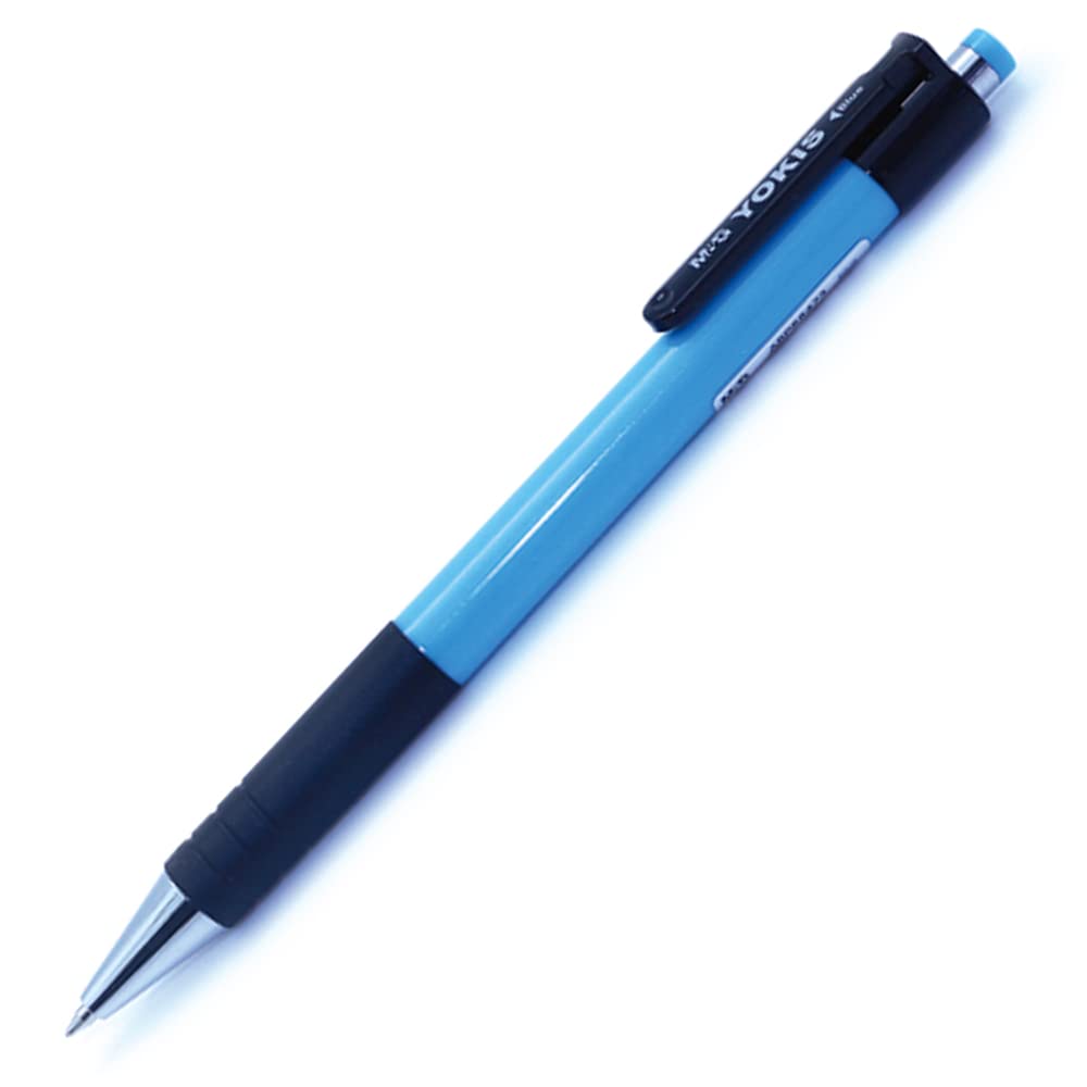 M&G Retractable Ball Pen 0.7mm blue Comfort rubber grip (10 per pack)