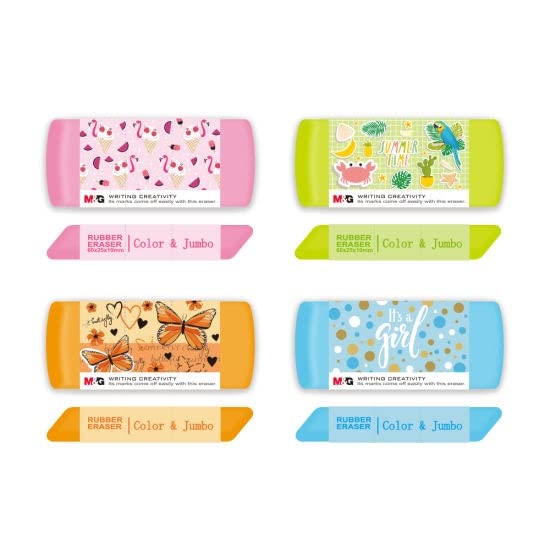 M&G Girl's Color Eraser (5 per pack)