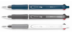 M&G 4 Colors Semi-Gel Ball Pen 0.7mm Black/Blue/Red/Green (10 per pack)