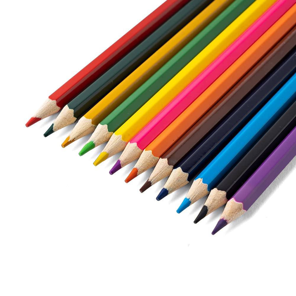 M&G Hexagon Color Pencil Oil-based 12 colors