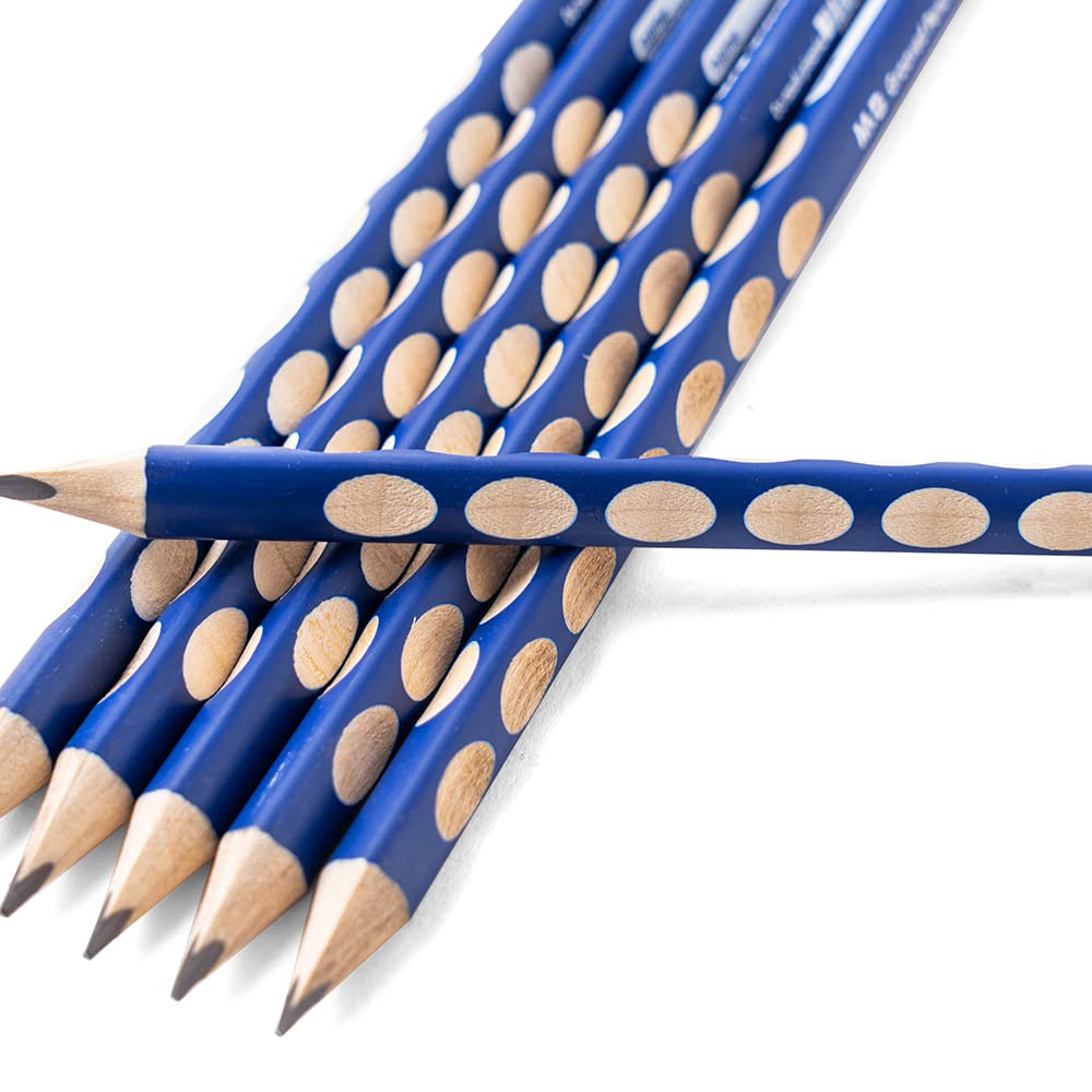 M&G Pencil jumbo triangle Easy Start Ergonomic Hole Design 2B (10 per pack)