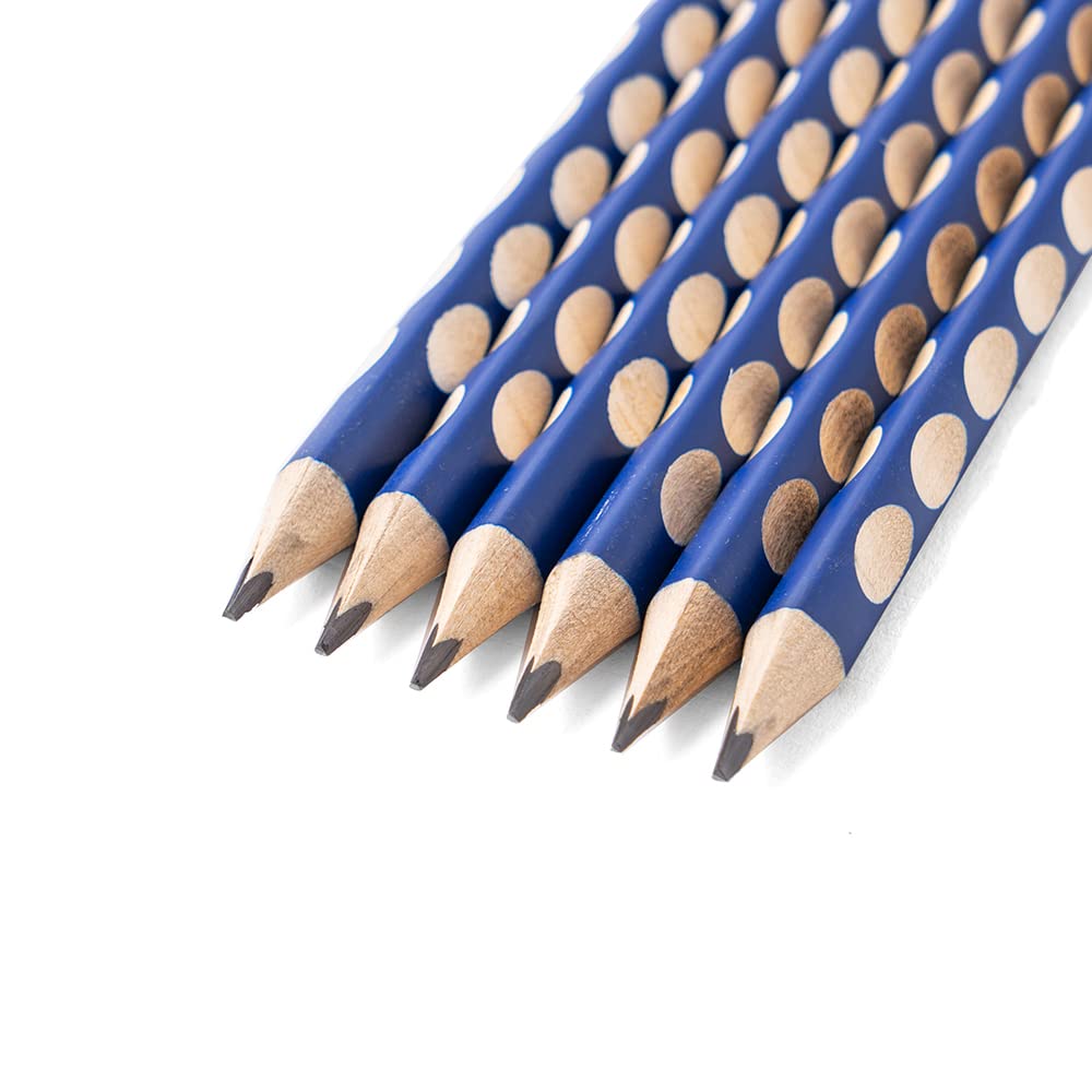 M&G Pencil jumbo triangle Easy Start Ergonomic Hole Design 2B (10 per pack)